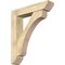 Ekena Millwork Legacy Slat Rough Sawn Bracket w/ Offset Brace, Douglas Fir, 8"W x 38"D x 44"H BKT0806X38X44LEC06RDF - alternate 1